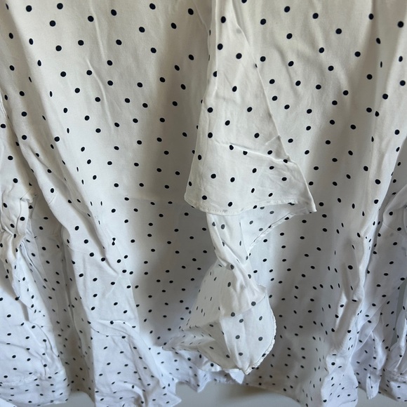 Hobbs London Polka Dot Blouse - Picture 3 of 8